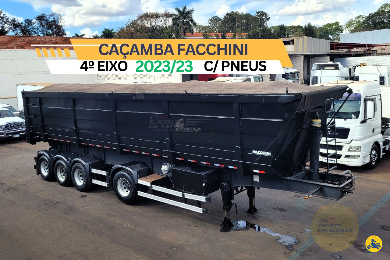 CARRETA SEMI-REBOQUE BASCULANTE De Santi Caminhões RIBEIRAO PRETO SÃO PAULO SP